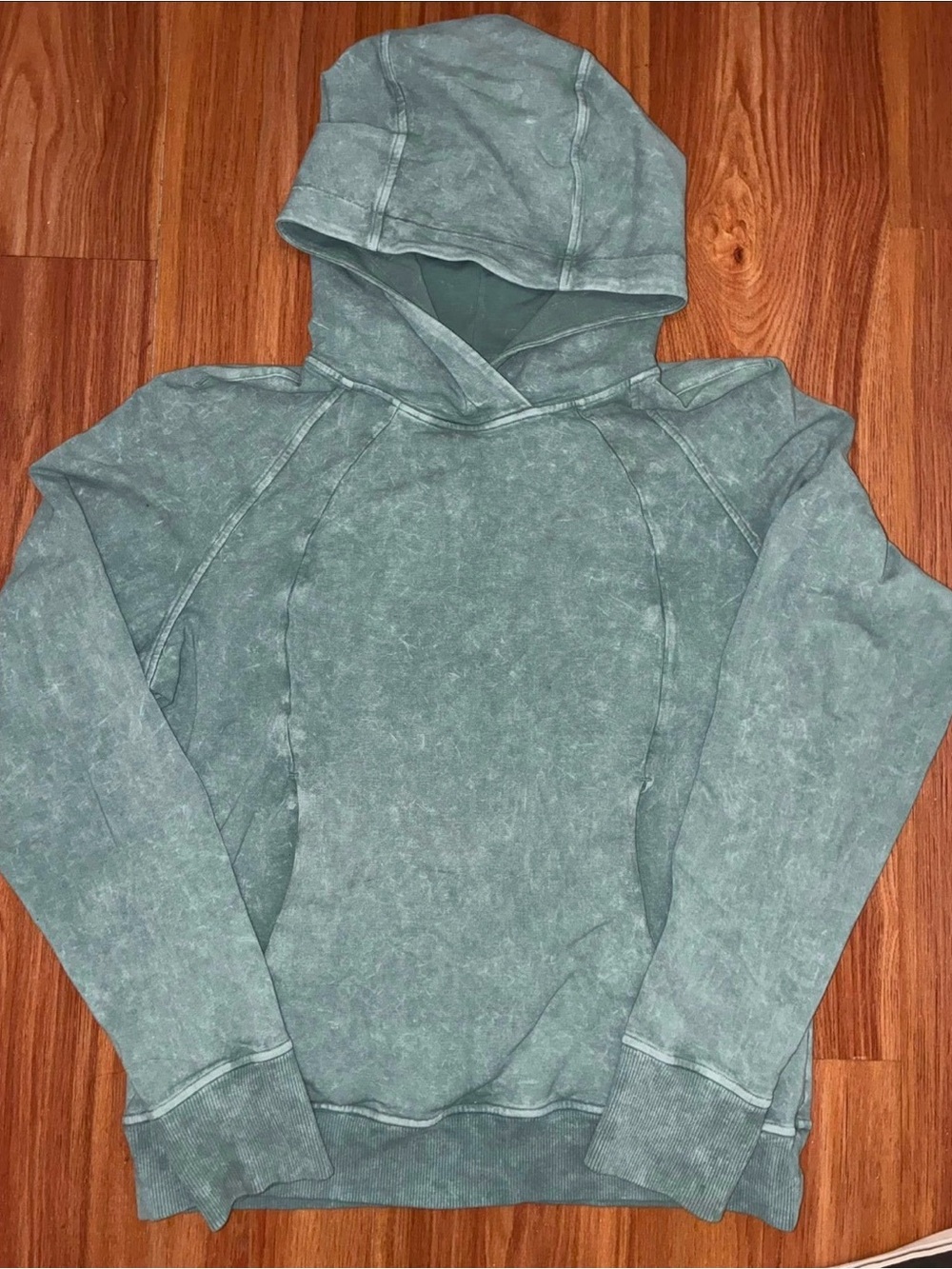 Lululemon Scuba Hoodie Washed Teal - Size 6
